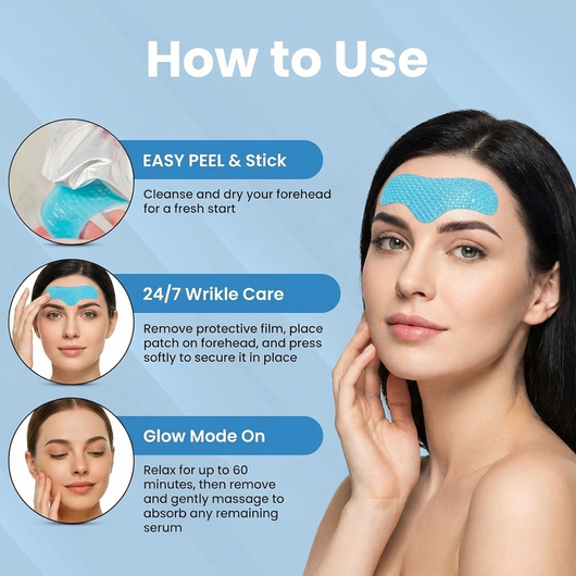Honeycomb Hydrogel Forehead Mask