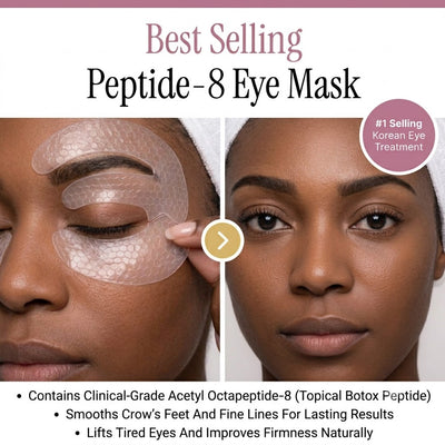 Peptide-Infused Eye Mask