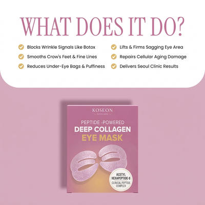 Peptide-Powered Deep Collagen Eye Mask