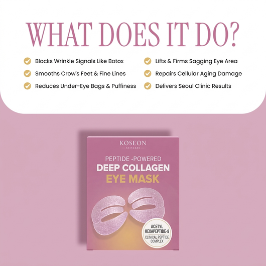 Peptide-Powered Deep Collagen Eye Mask