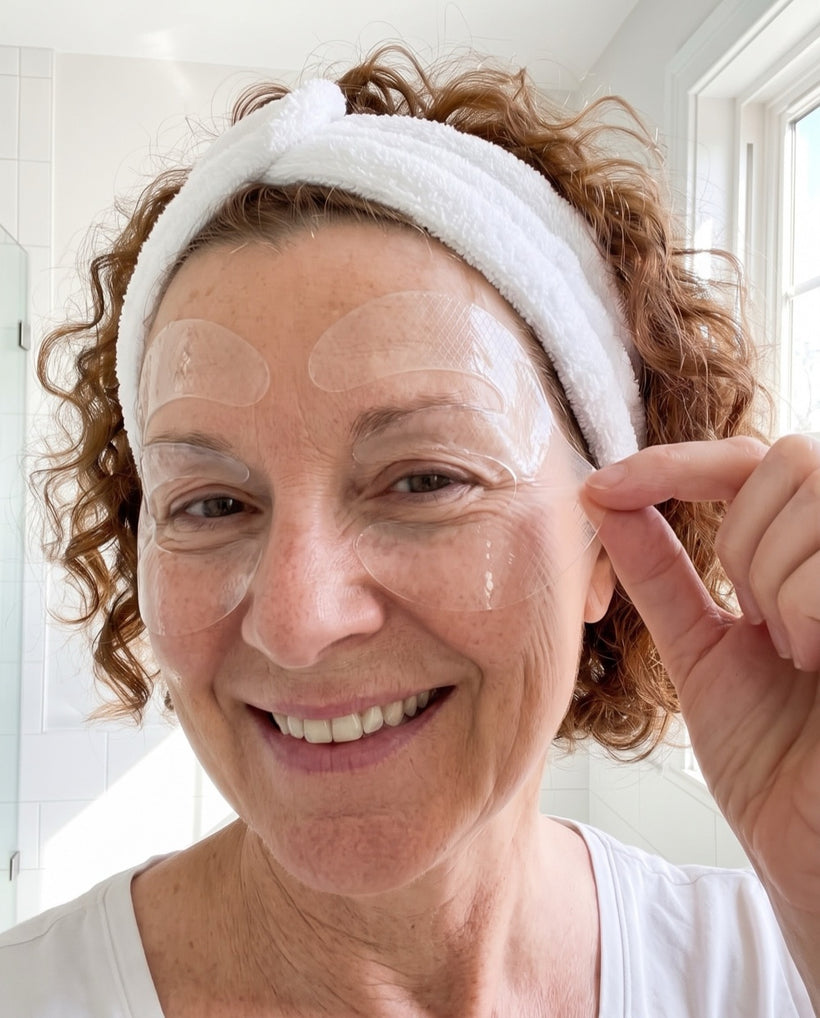Honoree at home after using the Koseon eye mask